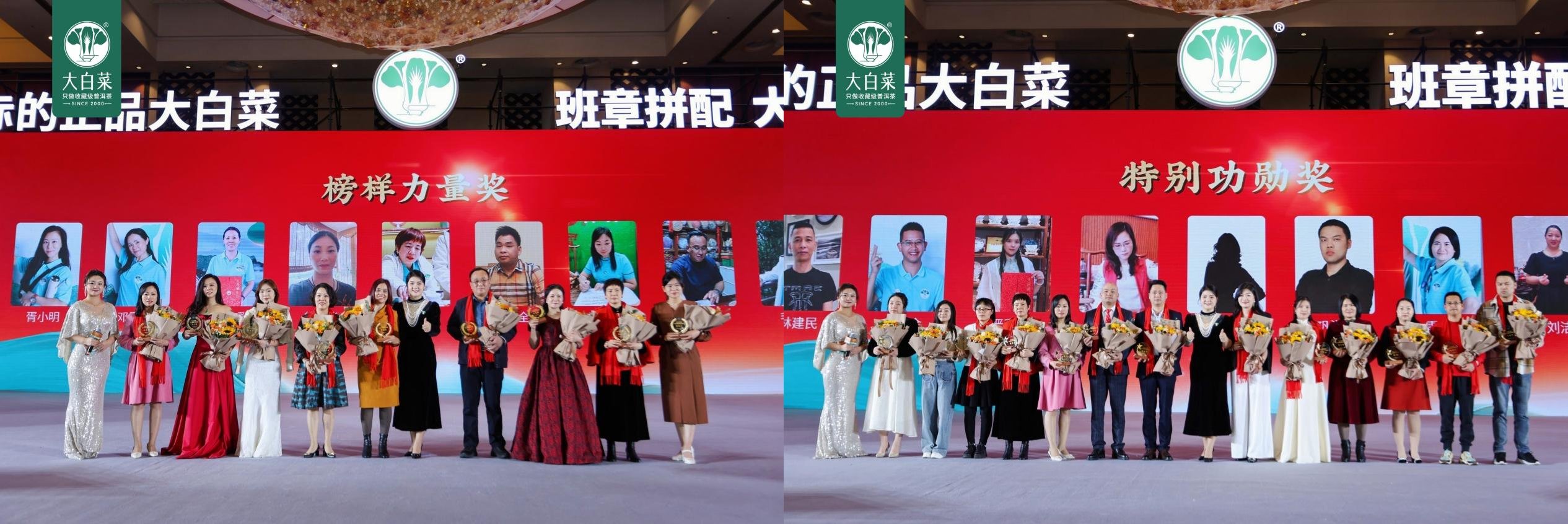 聚才启航 共迎百财——大白菜普洱茶2024年度盛典